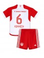 Otroški Nogometna dresi replika Bayern Munich Joshua Kimmich #6 Domači 2023-24 Kratek rokav (+ hlače)